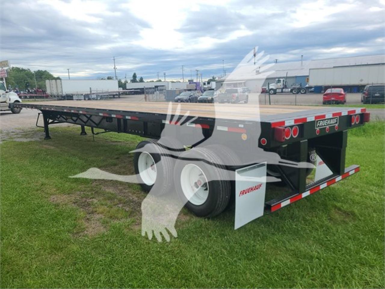 New 2024 FRUEHAUF 53' STEEL FLATBED For Sale in Hubbard, Ohio 44425