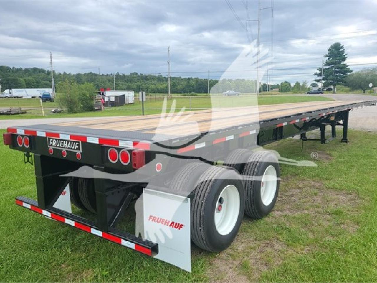 New 2024 FRUEHAUF 53' STEEL FLATBED For Sale in Hubbard, Ohio 44425