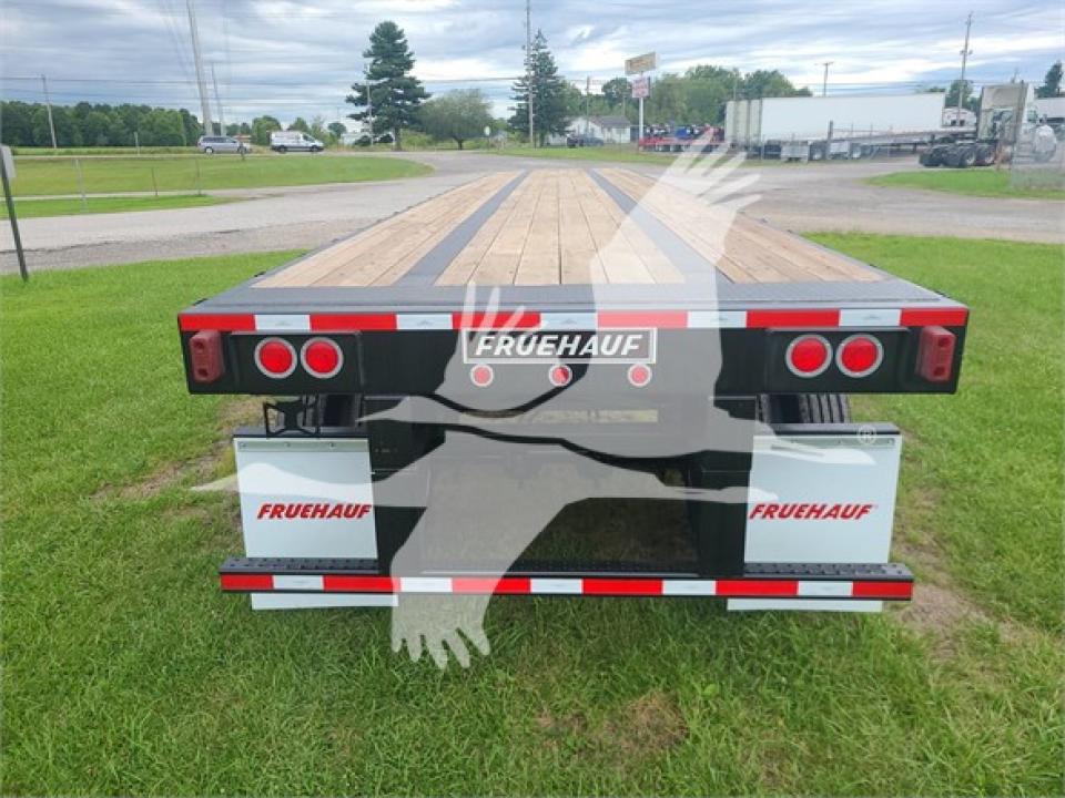 New 2024 FRUEHAUF 53' STEEL FLATBED For Sale in Hubbard, Ohio 44425